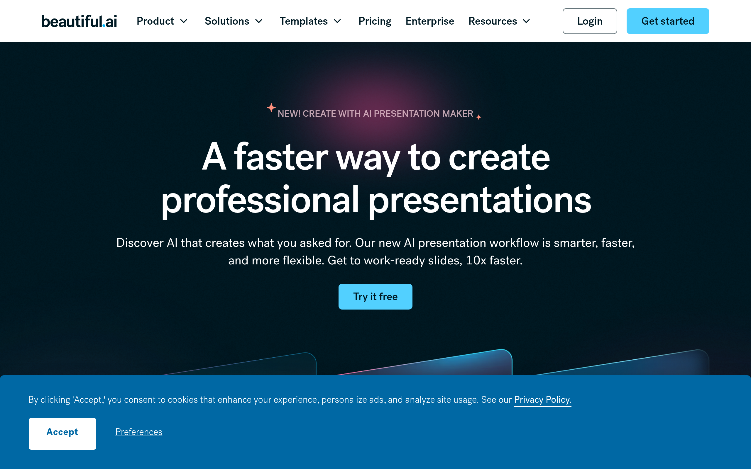 Beautiful.ai BIZ скриншот