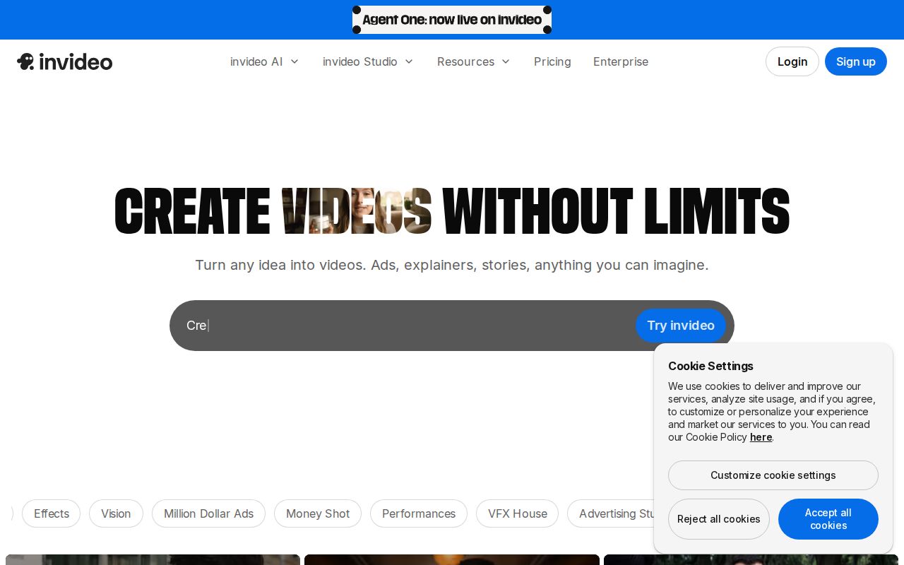 InVideo AI скриншот