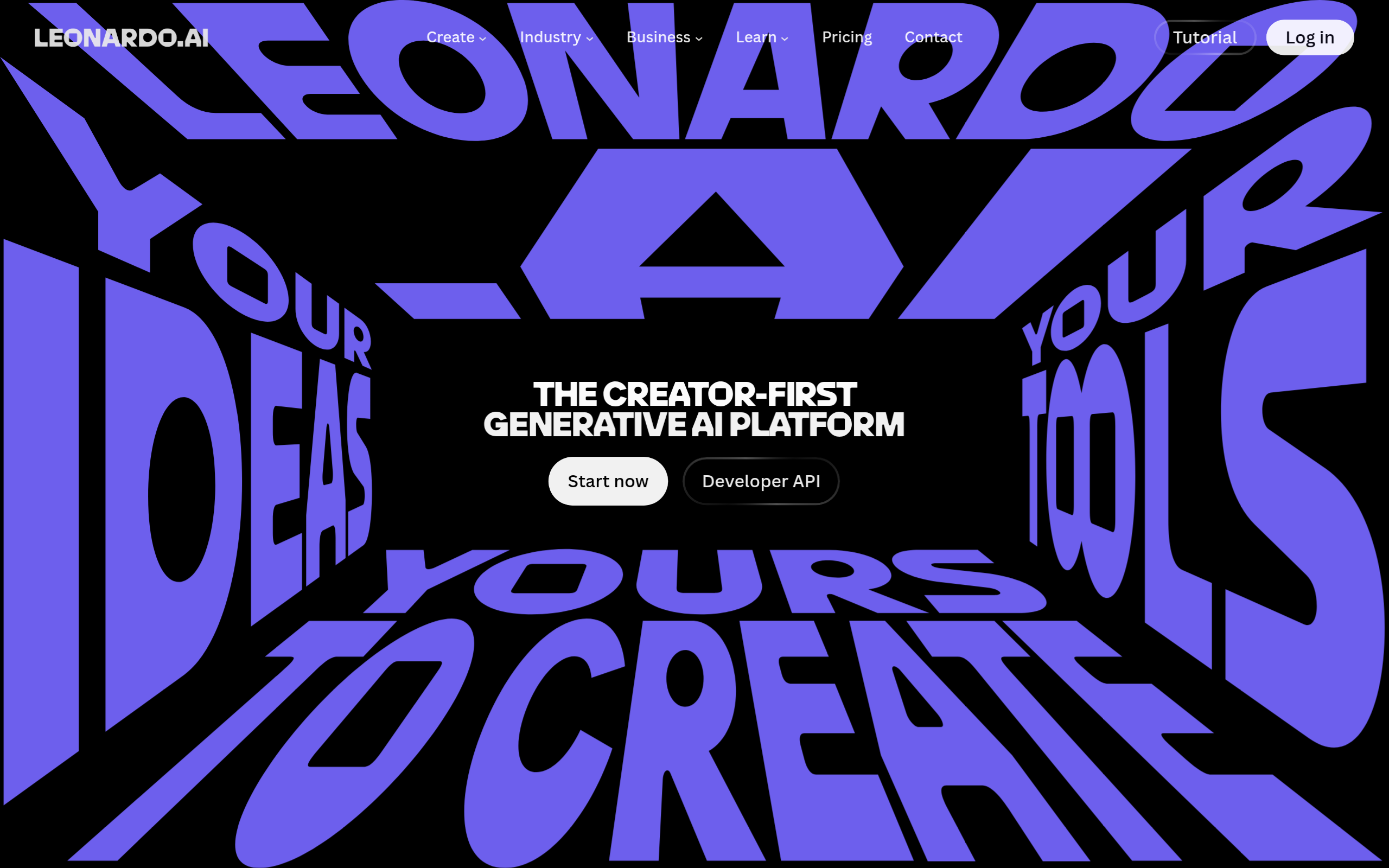 Leonardo AI скриншот