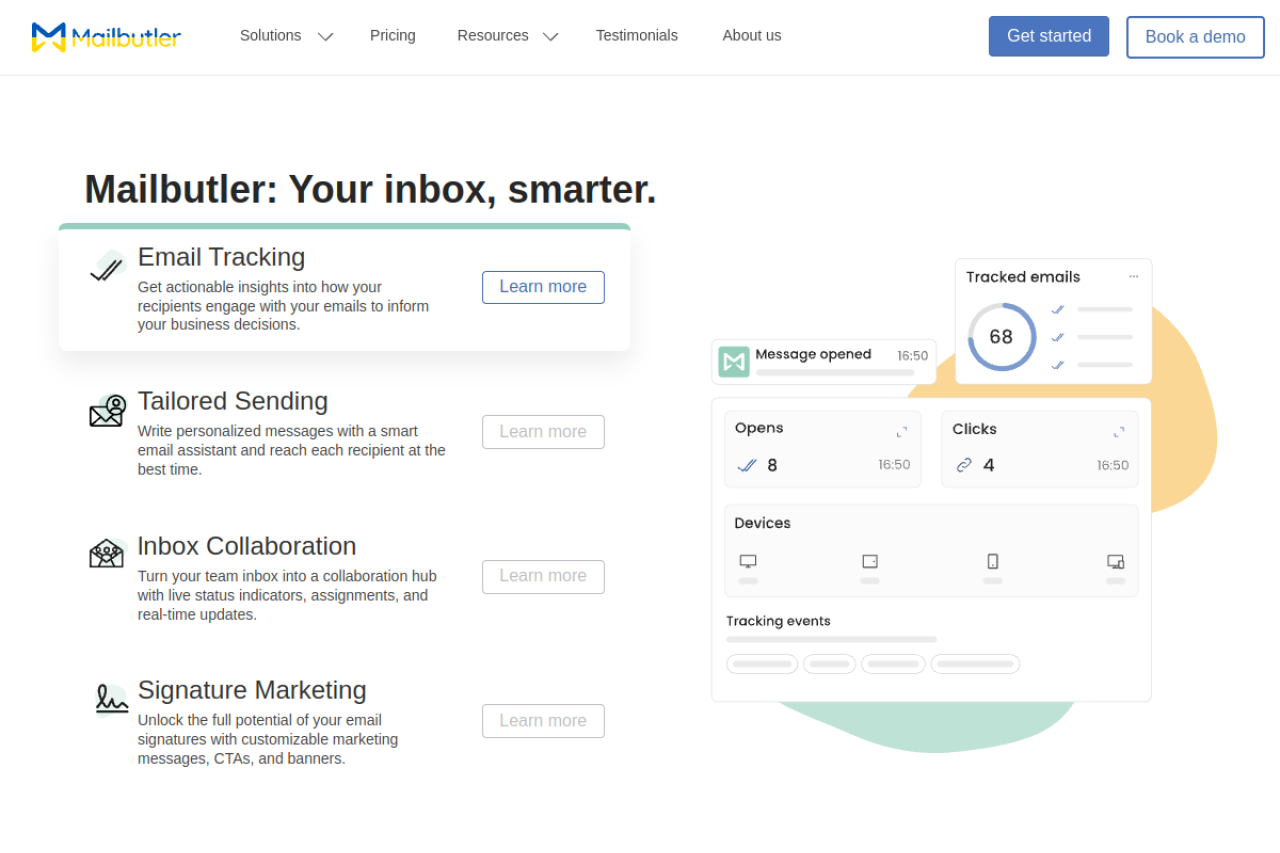 Mailbutler скриншот